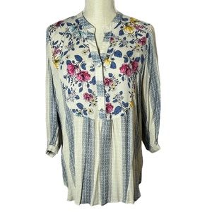 New “Hope Springs” Floral Yoke Shirt